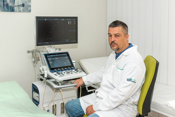 Institute of occupation health ST Medicina, Novi Sad - Echo room – Dr. Ivan Čurić, cardiologist, nephrologist.