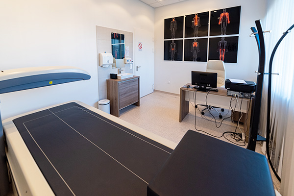 Room for DXA imaging, Institute of occupation health ST Medicina, Novi Sad.
