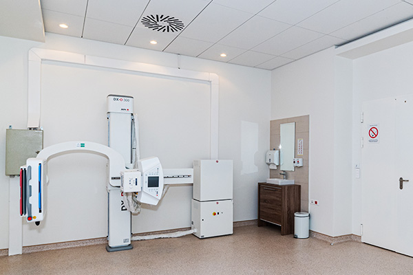 Room for X-ray, Institute of occupation health ST Medicina, Novi Sad.