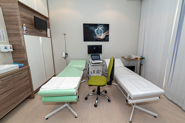 Cardiological office for STRESS echo, Institute of occupation health ST Medicina, Novi Sad.