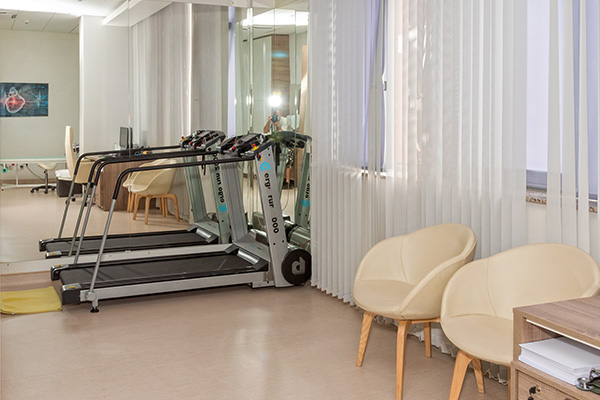 Cardiological room for ergometry, Institute of occupation health ST Medicina, Novi Sad.